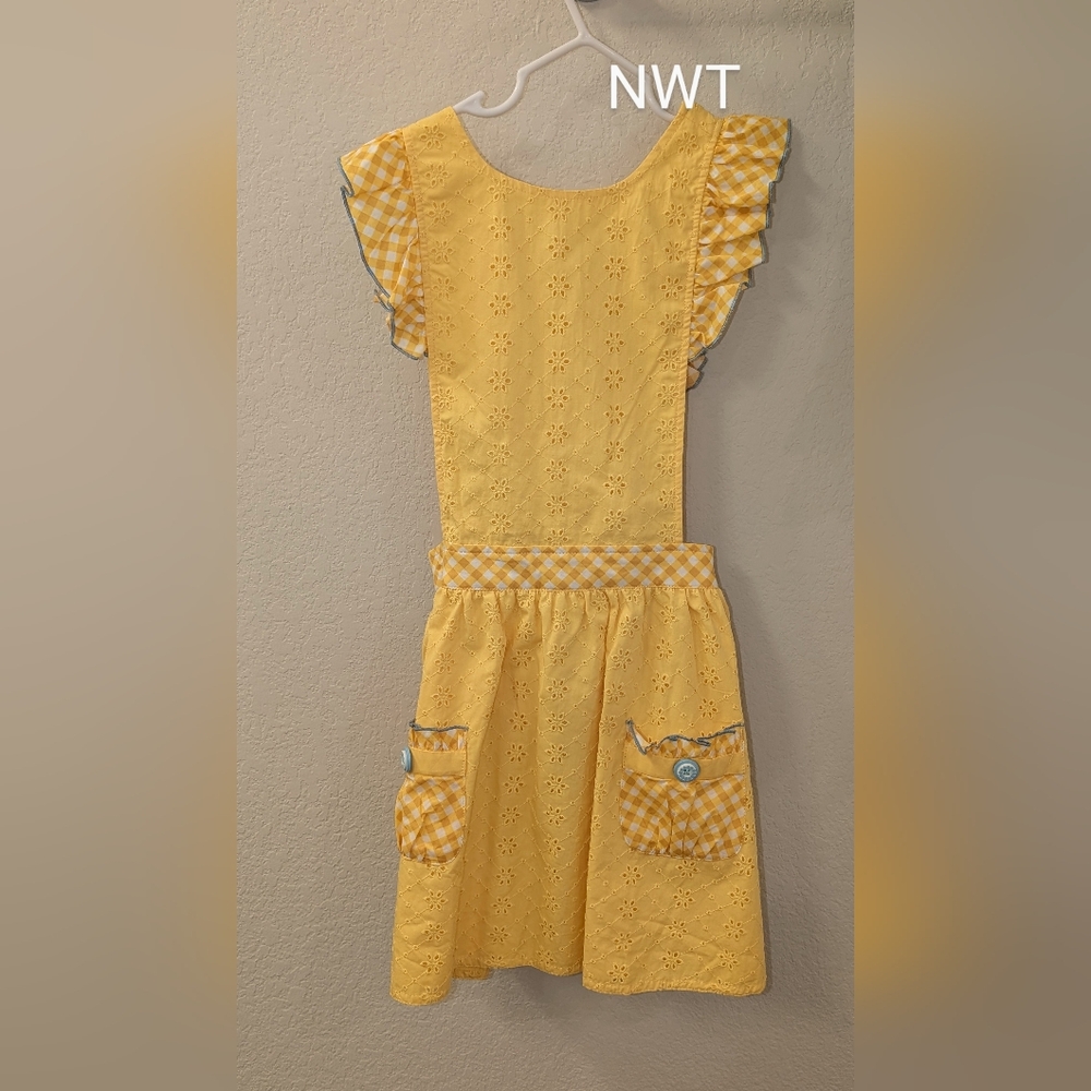 Matilda Jane Yellow Smocked Ruffled Sundress
